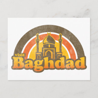 Besuch Baghdad Postcard Postkarte