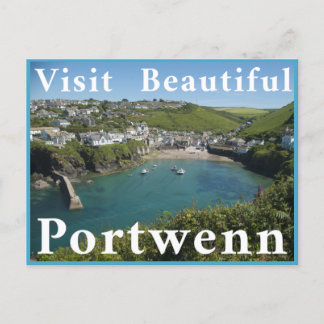 Besuch Beautiful Portwenn Postkarte
