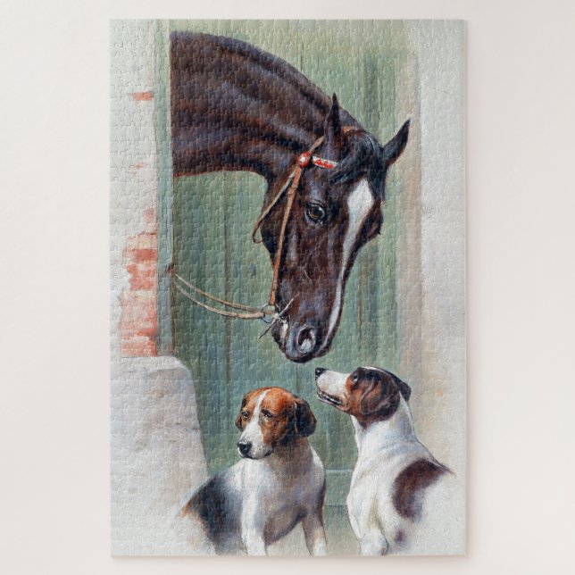 Besuch der Stallungen von Carl Reichert (Vertikal)