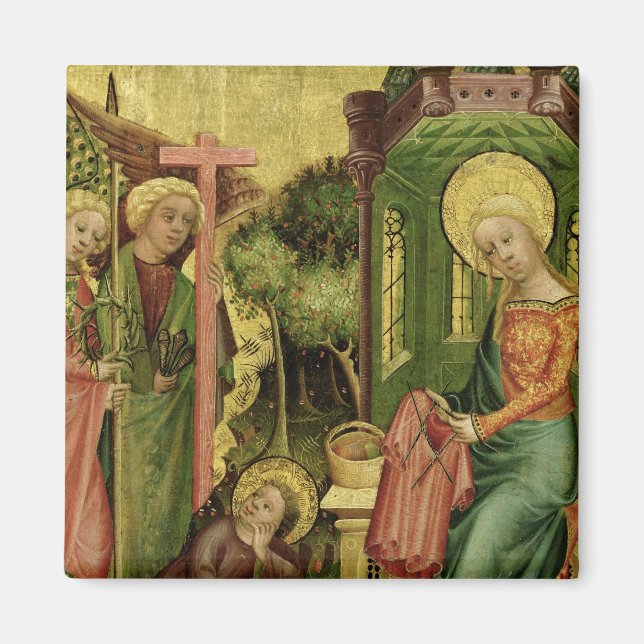 Besuch des Engels, rechts Magnet (Vorne)