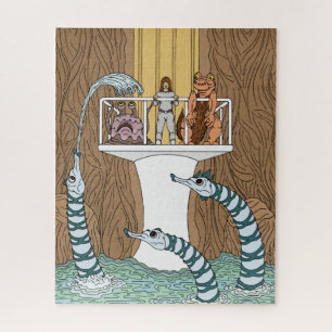 Besuch des Pools der Pipeline