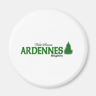 Besuch die landschaftlichen Ardennen Magnet