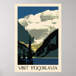 Besuch Jugoslawiens Poster