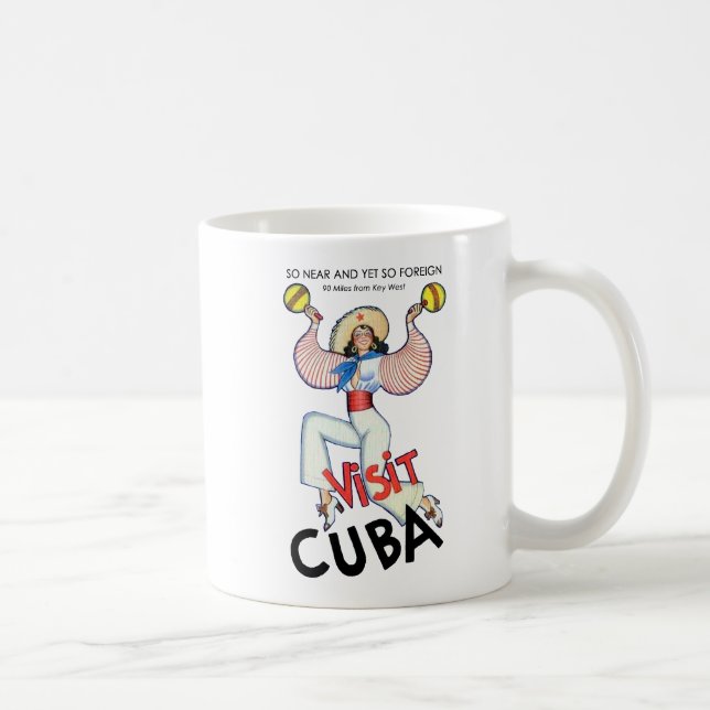 Besuch Kuba Kaffeetasse (Rechts)