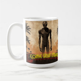 Besuch Miami Kaffeetasse