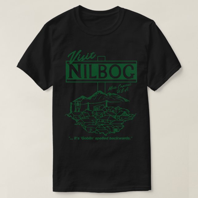 Besuch Nilbog T-Shirt (Design vorne)