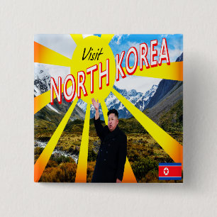 Besuch Nordkorea Button