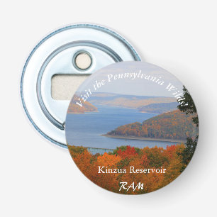 Besuch PA Wilds Landschaftlich Souvenir Kinzua Res Flaschenöffner