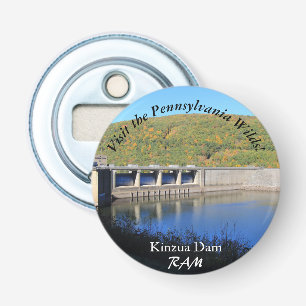 Besuch PA Wilds Picturesque Souvenir Kinzua Stauda Flaschenöffner