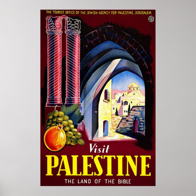 Besuch Palästina im Land der Bibel Poster (Vorne)