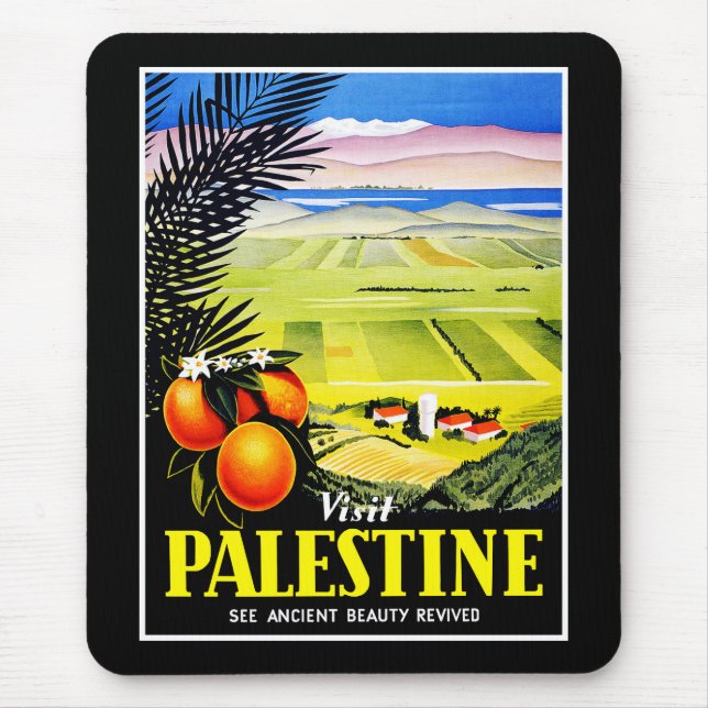 Besuch Palästina ~ Siehe Alte Schönheit wiederbele Mousepad (Vorne)