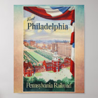 Besuch Philadelphia auf der Pennsylvania Eisenbahn