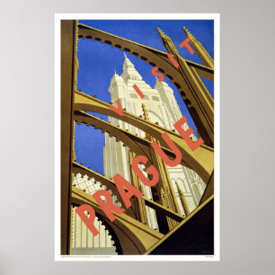 Besuch Prag Poster