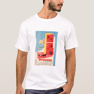 Besuch PROCIDA Neapel Küste Süd ITALIEN ENIT Reise T-Shirt