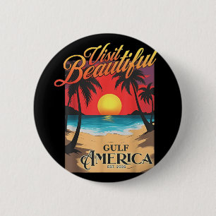 Besuch schöne Golf Amerika Funny Trump umbenennen Button