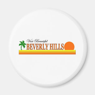 Besuch schönes Beverly Hills, Kalifornien Magnet