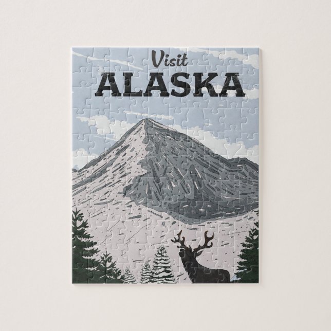 Besuche Alaska (Vertikal)