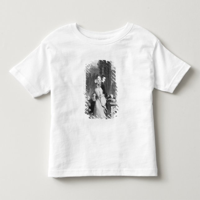 Besuchen des Grabs von Heloise und von Abelard Kleinkind T-shirt (Vorderseite)