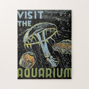 Besuchen Sie das Aquarium - WPA Poster Jellies, Qu