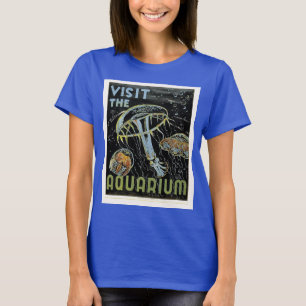 Besuchen Sie das Aquarium - WPA Poster Jellies, Qu T-Shirt