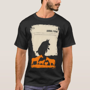 Besuchen Sie das Vintage Tierfarm Book Cover Poste T-Shirt