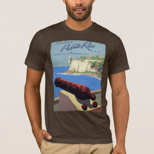 Besuchen Sie die Festung El Morro, Puerto Rico, Al T-Shirt