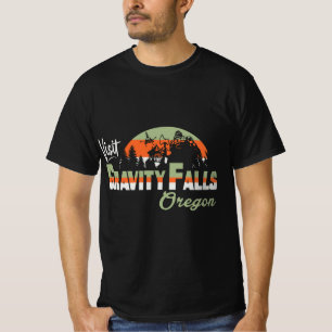 Besuchen Sie die Gravity Falls - Zuhause des Myste T-Shirt