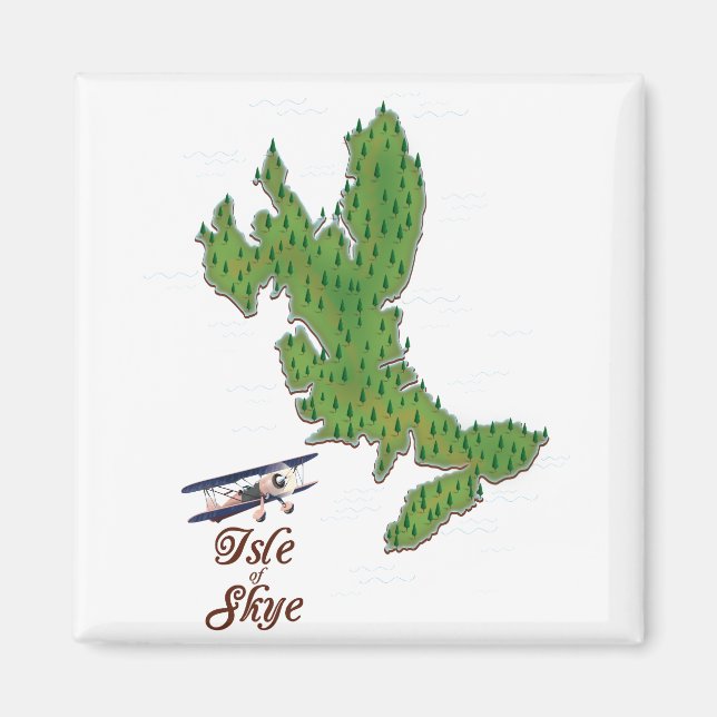 Besuchen Sie die wunderschöne Insel Skye Magnet (Vorne)