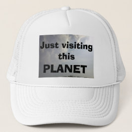 BESUCHEN SIE DIESEN PLANETTRUCKER HAT TRUCKERKAPPE