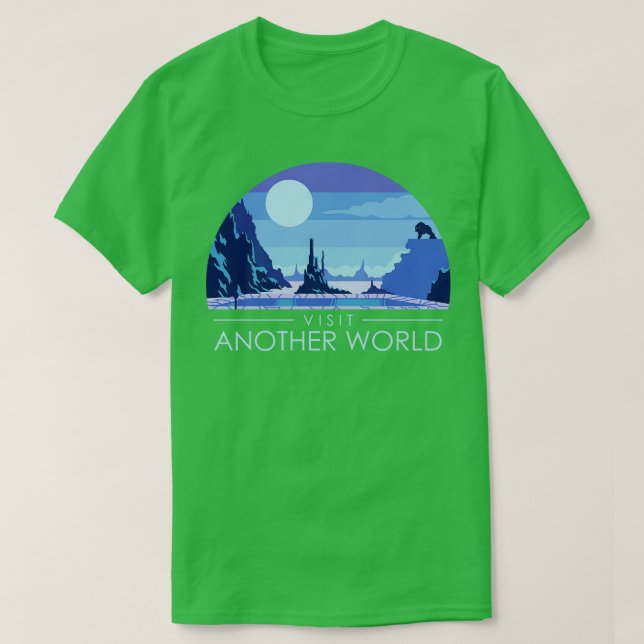 Besuchen Sie ein anderes World Retro Video Game T-Shirt (Design vorne)