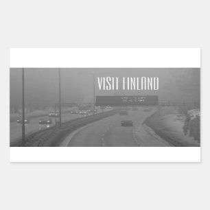 Besuchen Sie Finnland Aufkleber
