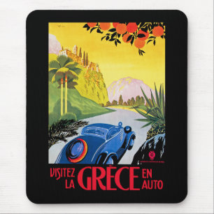 Besuchen Sie Griechenland mit dem Auto Mousepad