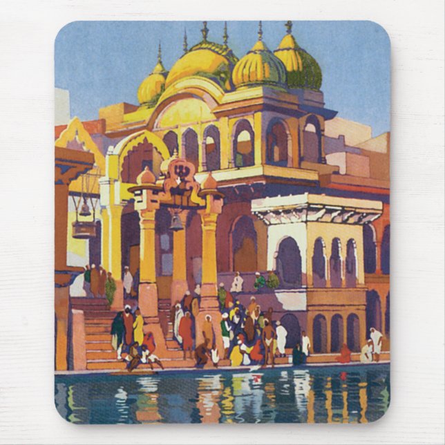 Besuchen Sie India Muttra Mousepad (Vorne)
