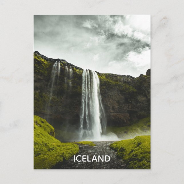 Besuchen Sie Island Reiserlebnis Tourismus Postkarte (Vorderseite)