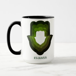 Besuchen Sie Khamsa Grüner Becher erneut Tasse
