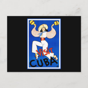 Besuchen Sie Kuba Postkarte
