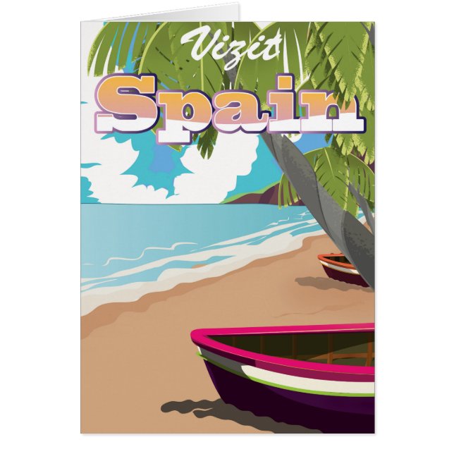 Besuchen Sie Spanien Reiseposter (Vorne)