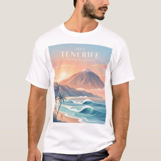 Besuchen Sie Teneriffa Die Kanarischen Inseln T-Shirt