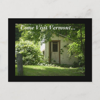 Besuchen Sie Vermont... Postkarte