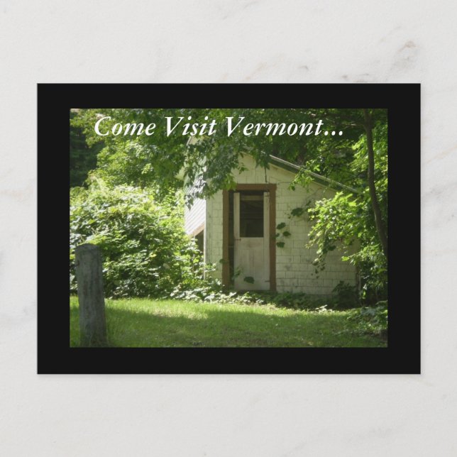 Besuchen Sie Vermont... Postkarte (Vorderseite)