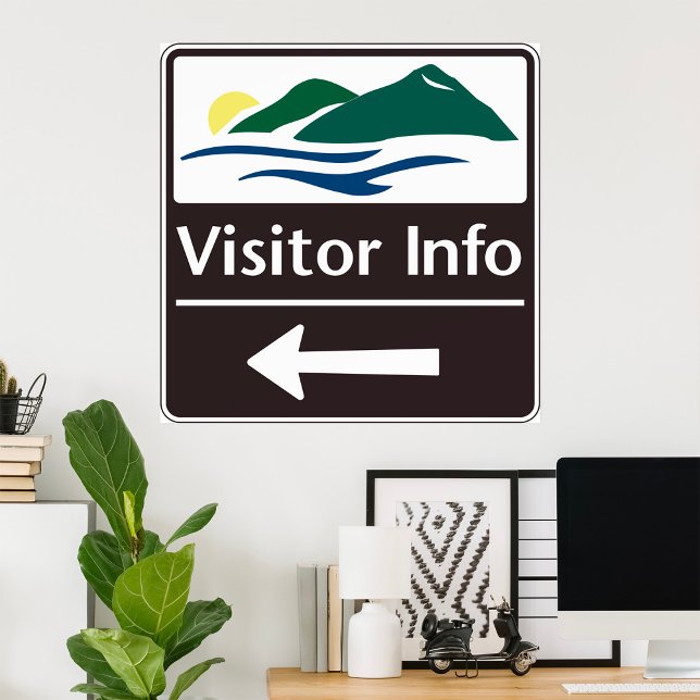 Besucher-Information-Sign-Poster Poster (Von Creator hochgeladen)