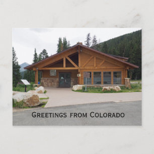 Besucherzentrum im Colorado Postkarte