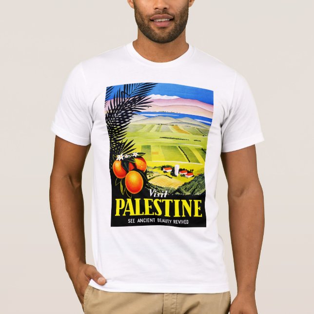 Besuchs-Palästina ~ sehen die alte wieder belebte T-Shirt (Vorderseite)