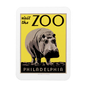 Besucht den Zoo Magnet