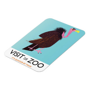 Besucht den Zoo Magnet