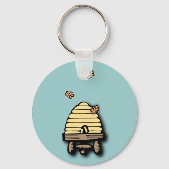Besy Beehive Schlüsselkette Schlüsselanhänger (Vorderseite)