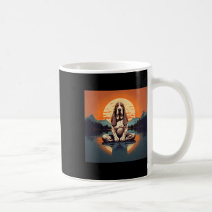 Bet Hound Dog Meditations Yoga Kaffeetasse
