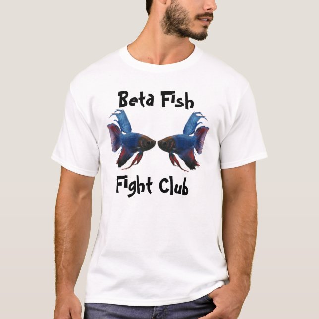 Beta-, Betafisch-Kampf-Verein T-Shirt (Vorderseite)