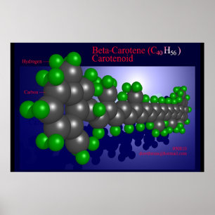 Beta-Carotin (Druck) Poster
