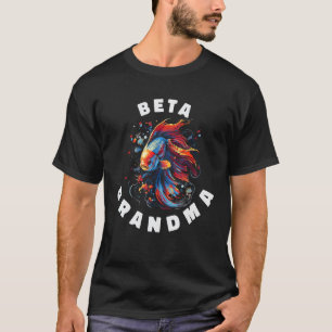 Beta-Fisch Lustige Geschenkidee OMA T-Shirt